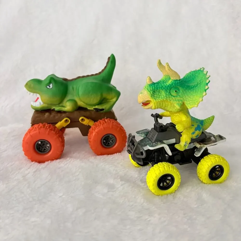 Dinosaur Truck‎ Lot Gift Toy Cas ATV Monster Dino Cars Toddler Children Plastic